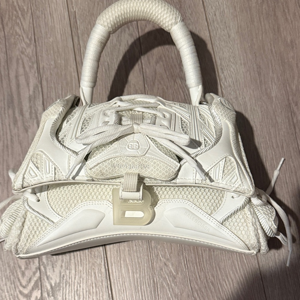 Balenciaga White Satchel Bag